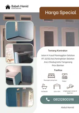 Rumah Kontrakan Peninggilan