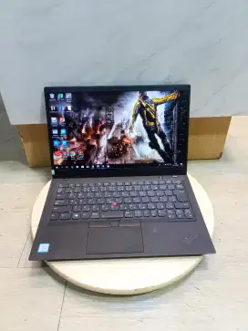 Laptop skripsi  X1 carbon i5Gen8 SSD FITUR LENGKAP free tas, mouse