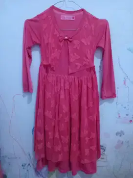 DRESS GAUN PESTA ANAK PEREMPUAN 6-7 TAHUN