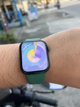 Apple watch series 7 45mm green exgrs mantap x