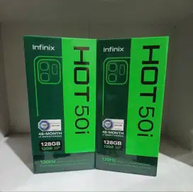 Infinix Hot 50i 6+6/128 Baru garansi resmi Bisa cod Tukar tambah