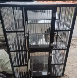 Kandang kucing alumunium