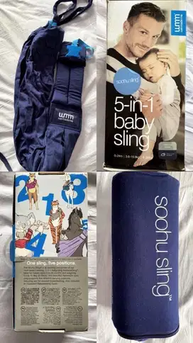 Gendongan bayi merk we made me classic soohu sling