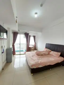 Disewakan Murah Studio  Semi furnish Apartement The nest