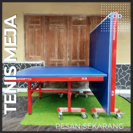 COD !!! Tenis Meja Pingpong MDF 25mm, Rangka besi !!!