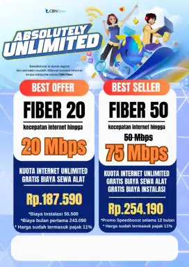 WiFi super murah CBN fiber