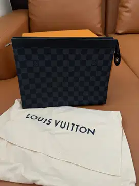 Clutch Louis Vuitton Damier Graphite Canvas