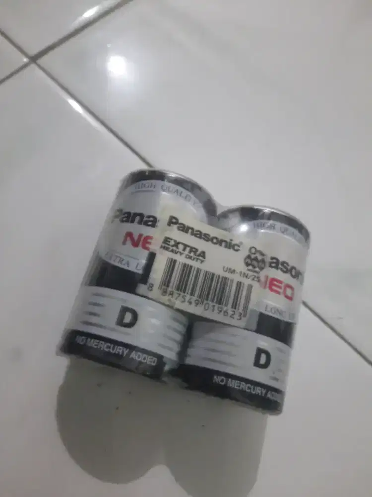 Baterai Panasonic Type D