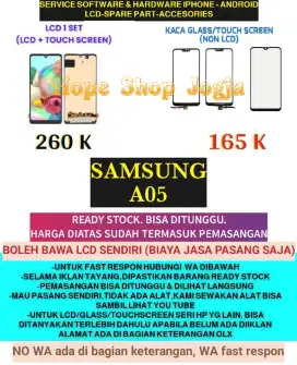 Service HP-Ganti Touchscreen-Baterai-LCD Samsung A05