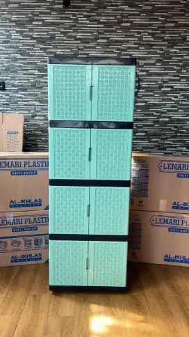 Cabinet plastik mini 4 tingkat