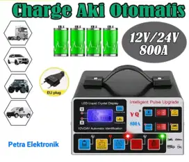 Charger aki motor mobil 12v 24v otomatis