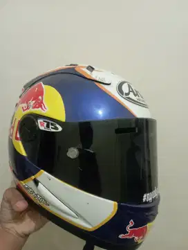 Helm kawasaki bajaj repaint Arai dani pedrosa