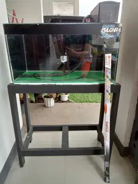 Aquarium set ukuran 60x30 tebal 5mm