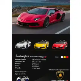 Mobil mainan aku Lamborghini Aventador free ongkir area terbatas