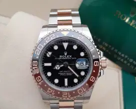 ROLEX GMT-MASTER II HALF-GOLD ROOTBEER