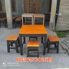 Meja kursi warung resto