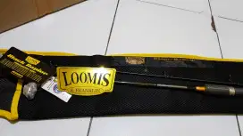 LOOMIS BLACK RAPIER FULL FUJI & RYOBI ECUSIMA 3000 HP 1 WAY