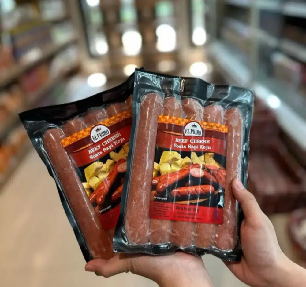 Sosis jumbo  keju dari Elprimo