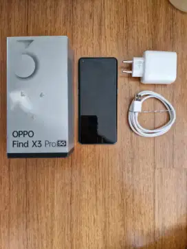 JUAL MURAH Oppo Find X3 Pro biru ram 12gb / 256gb bergaris