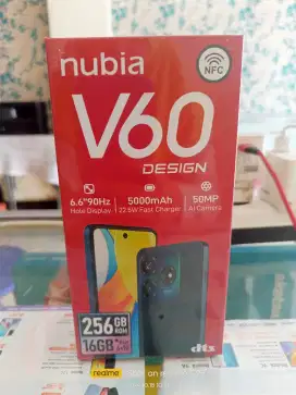 Nubia V60 NFC Design 6+10/256 BARU garansi resmi 1th bisa TT Kredit