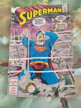 buku komik superman jadul