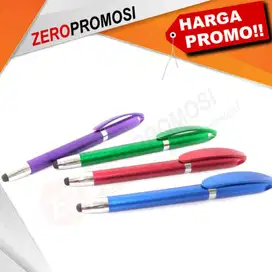 Pulpen Promosi Souvenir Pen 744 Stylus Murah