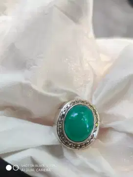 cincin batu bacan kristal original doko