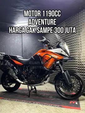 KTM ADVENTURE ADV 1190 2015 LOW KM PAJAK ON RAWATAN SUPERB UNIT BRO