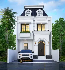 Rumah Modern Clasic,akses 2 Mobil,Cash/KPR