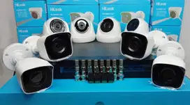 PROMO MURAH PAKET CCTV HILOOK 8 TITIK