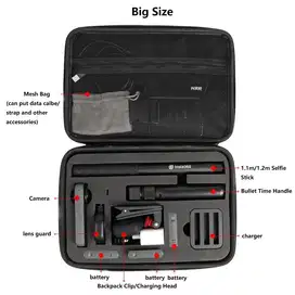 Tas Kamera handbag Insta360 X3 X2 Action Camera Case EVA