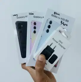 SAMSUNG GALAXY A55 12/256 Free Adapter bisa cek DESKRIPSI