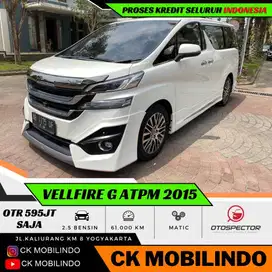 Vellfire G ATPM 2015 Modellista AB Tgn1 ISTIMEWA Murah Bisa Kredit