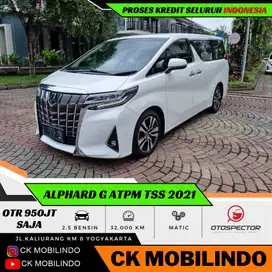 Alphard G ATPM TSS AT 2021 Antik full orisinil Bisa Kredit