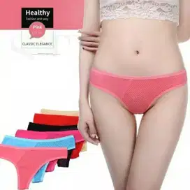 Celana Dalam G-String Wanita PINK