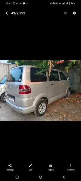 Suzuki apv ge mt 2009