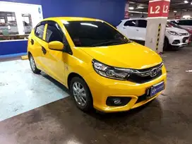 Honda Brio Satya 1.2 E Bensin-MT 2021 Kuning JFE