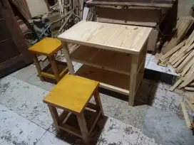 Bangku +meja+asbak