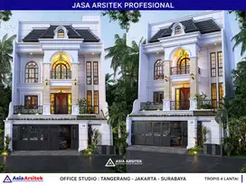 Jasa Arsitek Desain Gambar Rumah di Bekasi Desain Rumah 150 m2