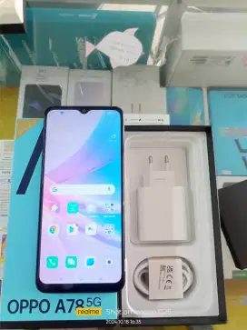 Oppo A78 5g 8/128 bekas fullset normal bisa Tukar Tambah