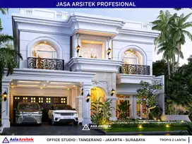 Jasa Arsitek Desain Rumah Tropis 2 Lantai di Jatisampurna Bekasi