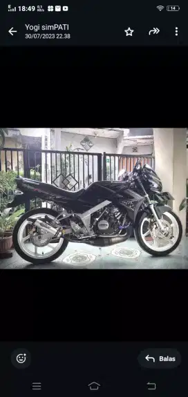 Jual Kawasaki Ninja R th  2015 ss komplit