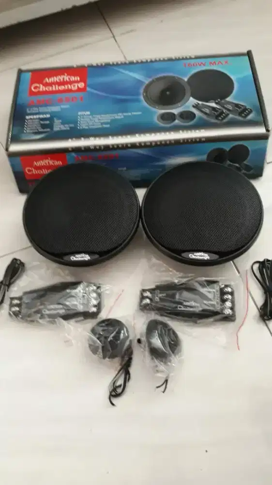Speaker split 6 inch american challenge