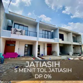 Rumah Minimalis 5 menit ke Tol Jatiasih DP 0%