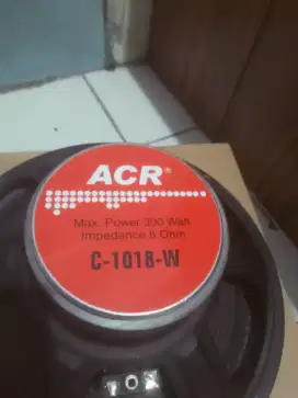Sepiker ACR  10 wofeer 8 ohm C-10-18-W
