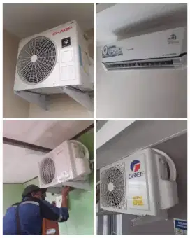 Service ac tidak dingin bongkar ac  / pasang ac