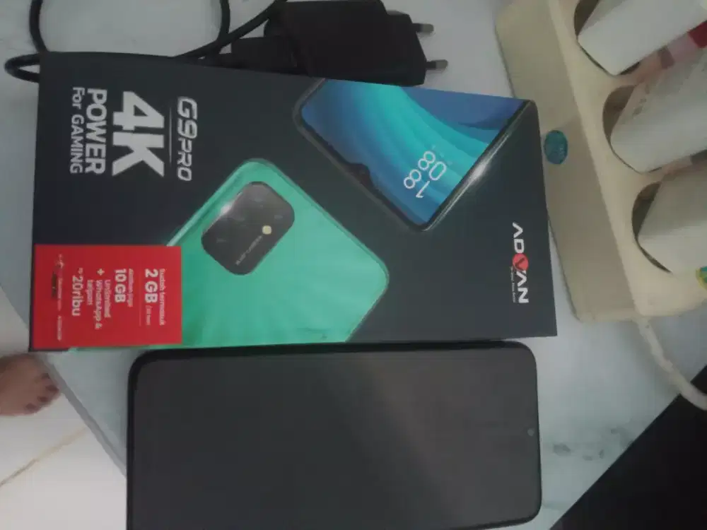 Hp advan G 9pro 6/64Gb lengkap