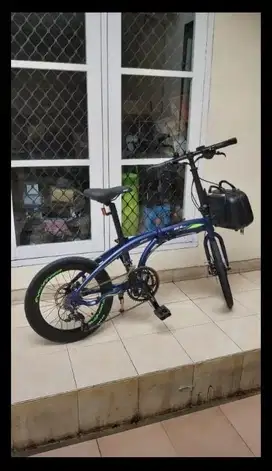 Sepeda Lipat evergreen jarang pakai