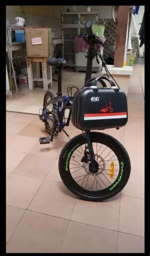 Sepeda Lipat evergreen jarang pakai