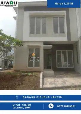 Jual Rumah Secondary 2 Lantai Siap Huni Murah Di Cibubur Jakarta Timur